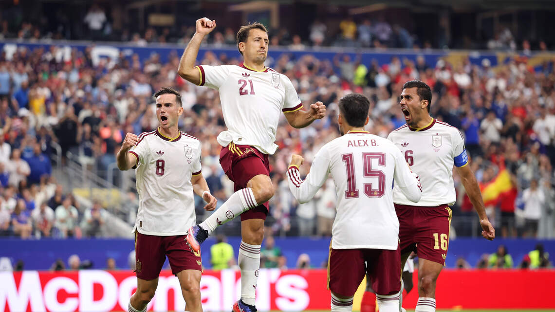 Ecos del repaso que le dio España a Francia en la semifinal y que hoy todo el mundo habla