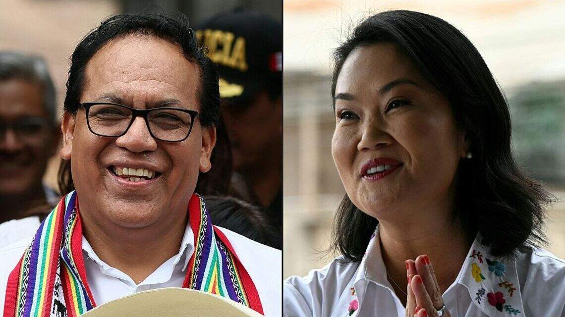 Keiko Fujimori y Roberto Sánchez van a un escrutinio voto a voto para definir a nuevo presidente de Perú