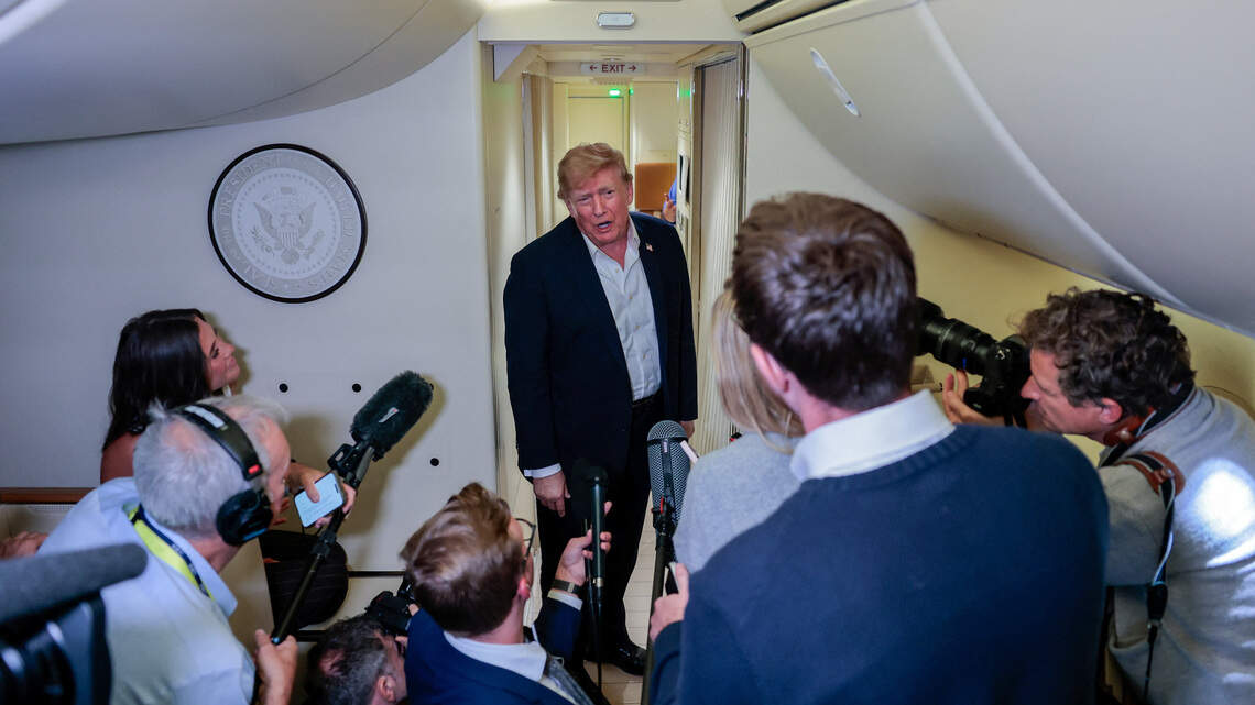 Trump minimiza un reporte sobre ataque de Irán a base de Estados Unidos con inteligencia china