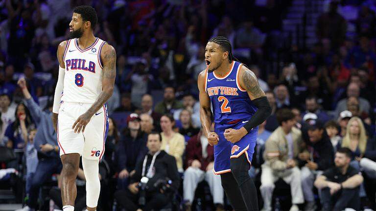 Los Knicks barren a los Sixers y van por la corona de la Conferencia Este