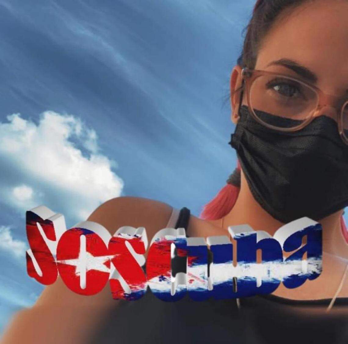 Magdelys Cuberlo, de 22 años, está desaparecida. Participó en las protestas con su amiga, Yohana Estrada.