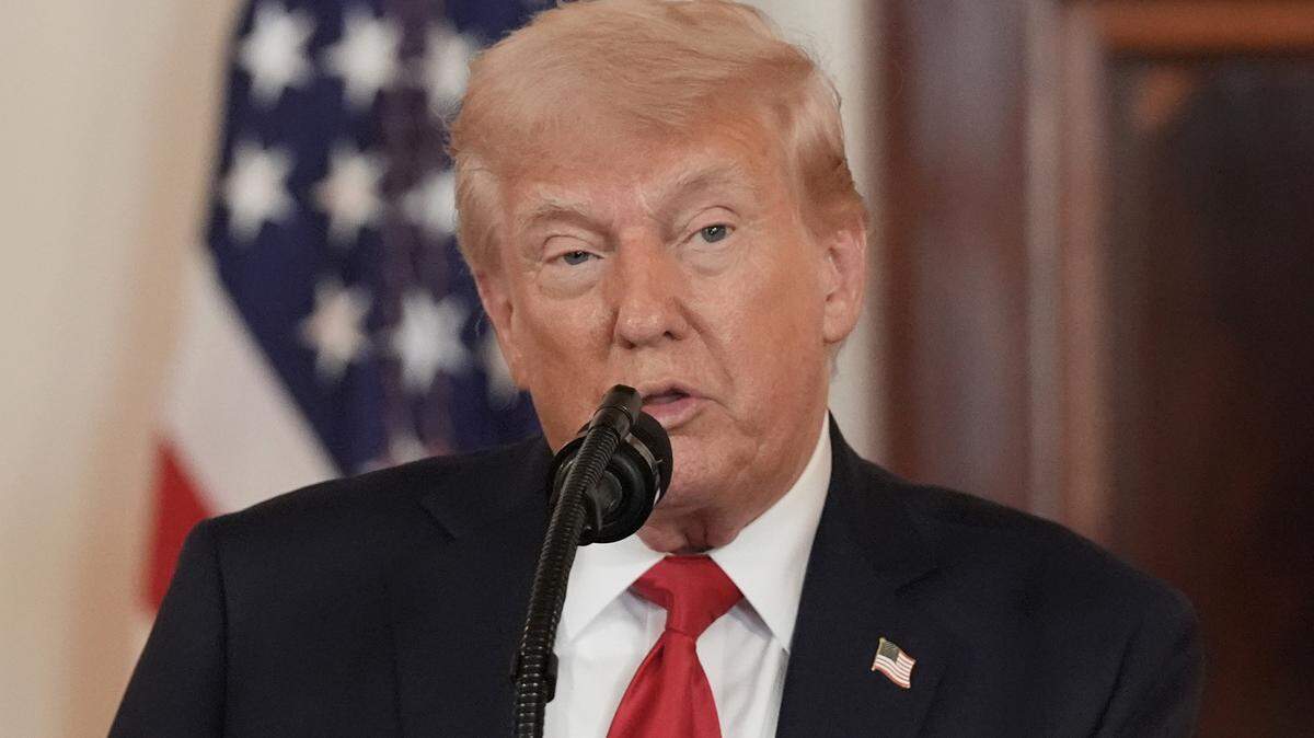 President Donald Trump, seen in this file photo, signed an executive order this week calling for the Corporation for Public Broadcasting board to end federal funding for National Public Radio and the Public Broadcasting Service.