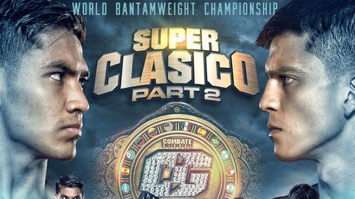 La Jaula de Combate Global en Miami vivirá este viernes 7 de octubre una pelea de título mundial entre el actual campeón de peso gallo David Martínez (derecha) y el retador Axel Osuna.