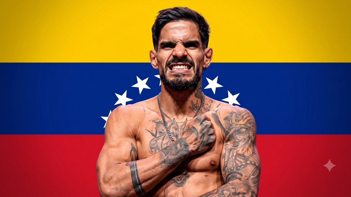 Con Venezuela en el corazón, Alberto Montes busca abrirse paso en la UFC