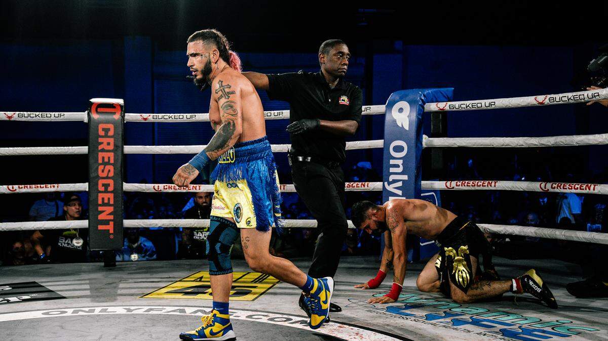 Bryan “El Gallo’’ Durán, quien logró su quinta victoria -esto es algo que no todos pueden alcanzar en una disciplina trepidante- sin la sombra de un fracaso al imponerse por nocaut en el primer asalto a Dakota Highpine.