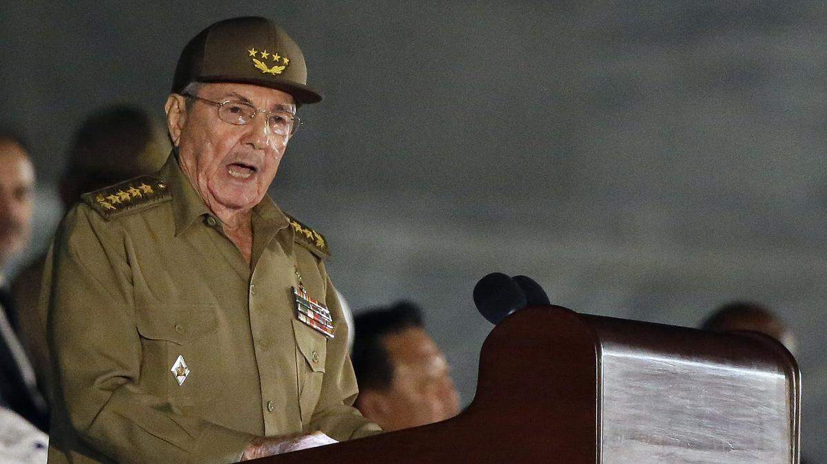 El gobernante cubano, Raúl Castro.