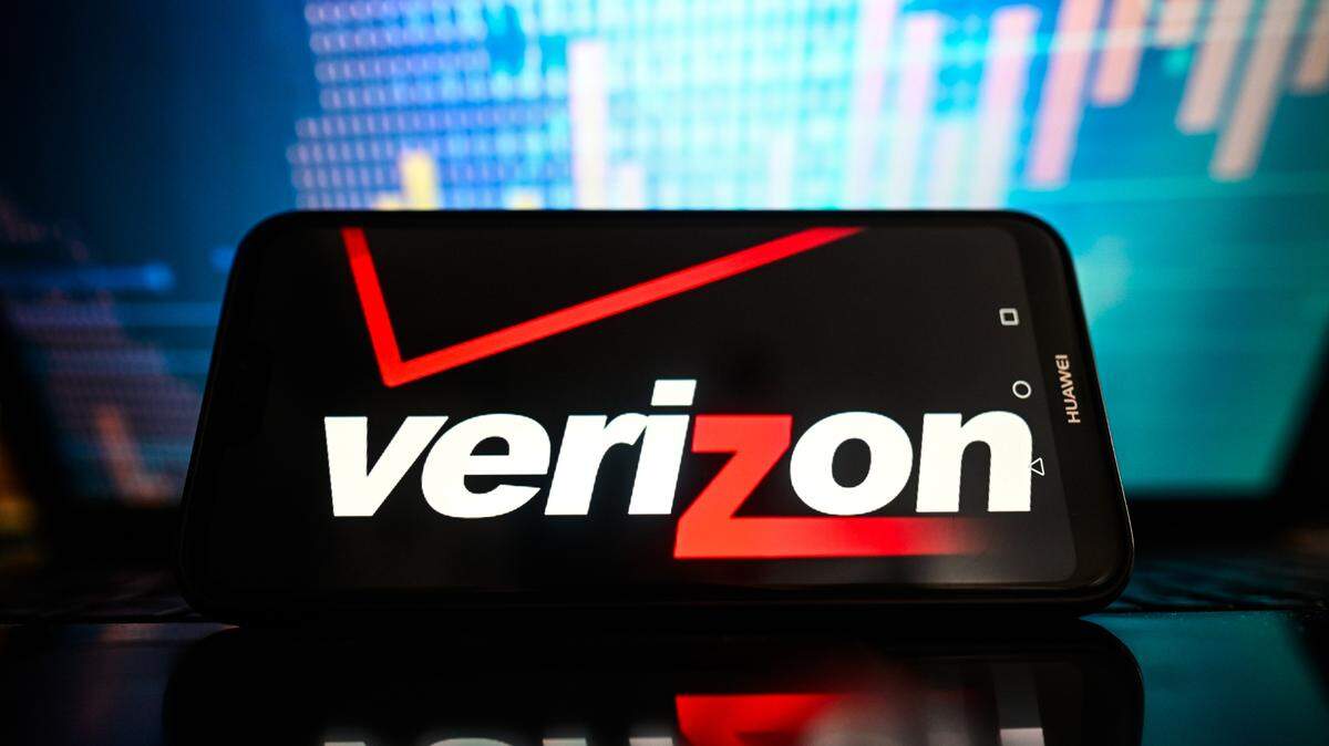  Ilustración fotográfica del logotipo de Verizon.