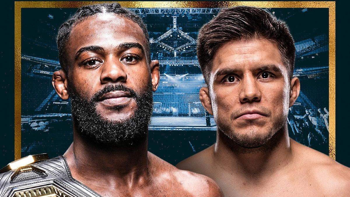 El campeón del peso gallo. Aljamain Sterling (I) defenderá su título de las 135 libras contra Cejudo,