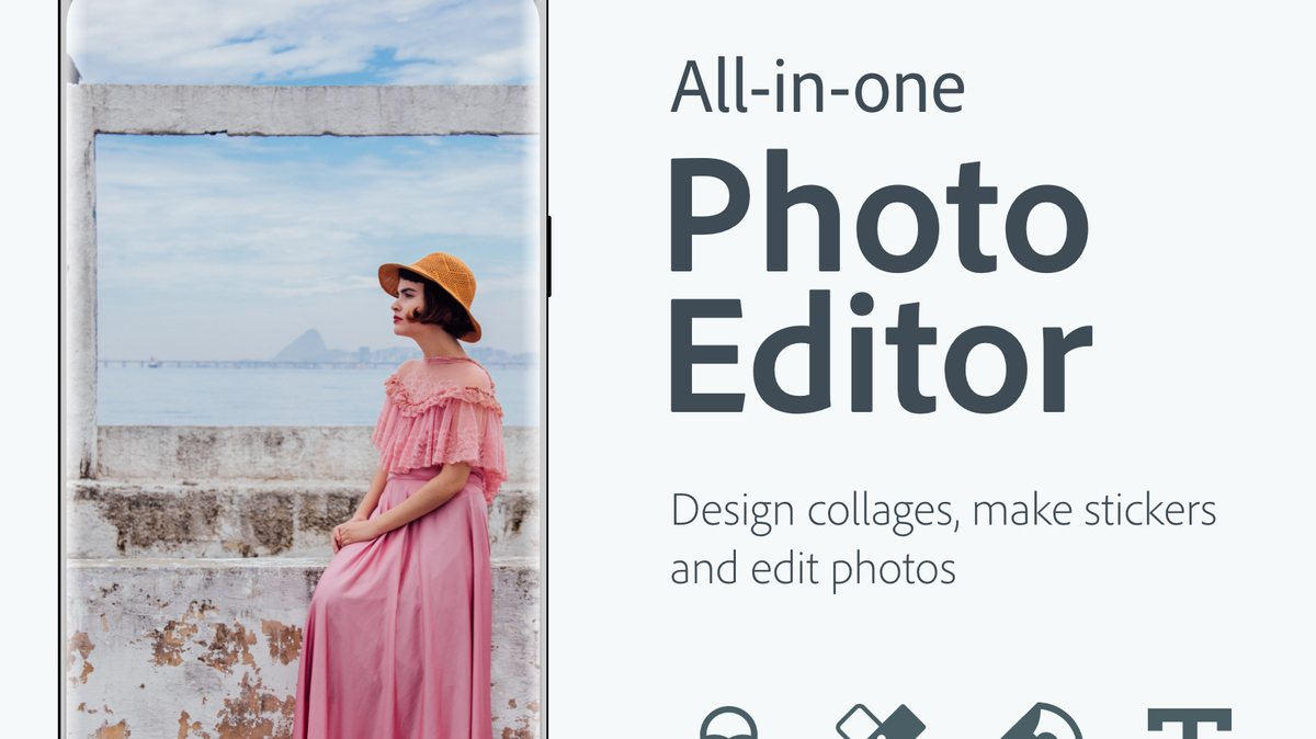 Adobe Photoshop Express. Aunque su versión gratuita es más limitada, es la app ideal que cuenta con todo lo necesario para una buena edición.