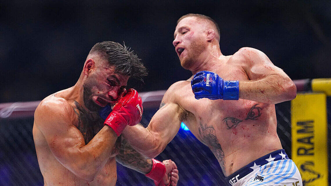 Matador sin espada ni trono. Justin Gaethje destrona a Ilia Topuria en una guerra épica