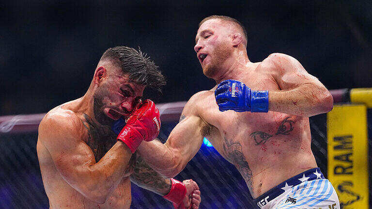 Matador sin espada ni trono. Justin Gaethje destrona a Ilia Topuria en una guerra épica