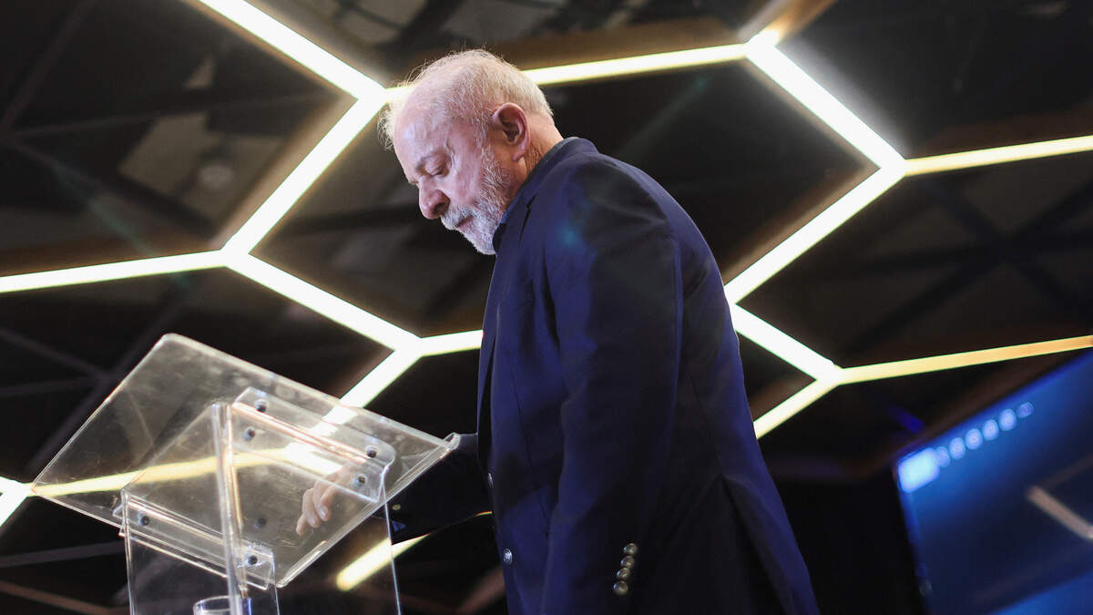 El presidente de Brasil, Luiz Inácio Lula da Silva, asiste a una ceremonia de anuncio de datos sobre la deforestación en la Amazonia, en Brasilia, Brasil, el 11 de junio de 2026.