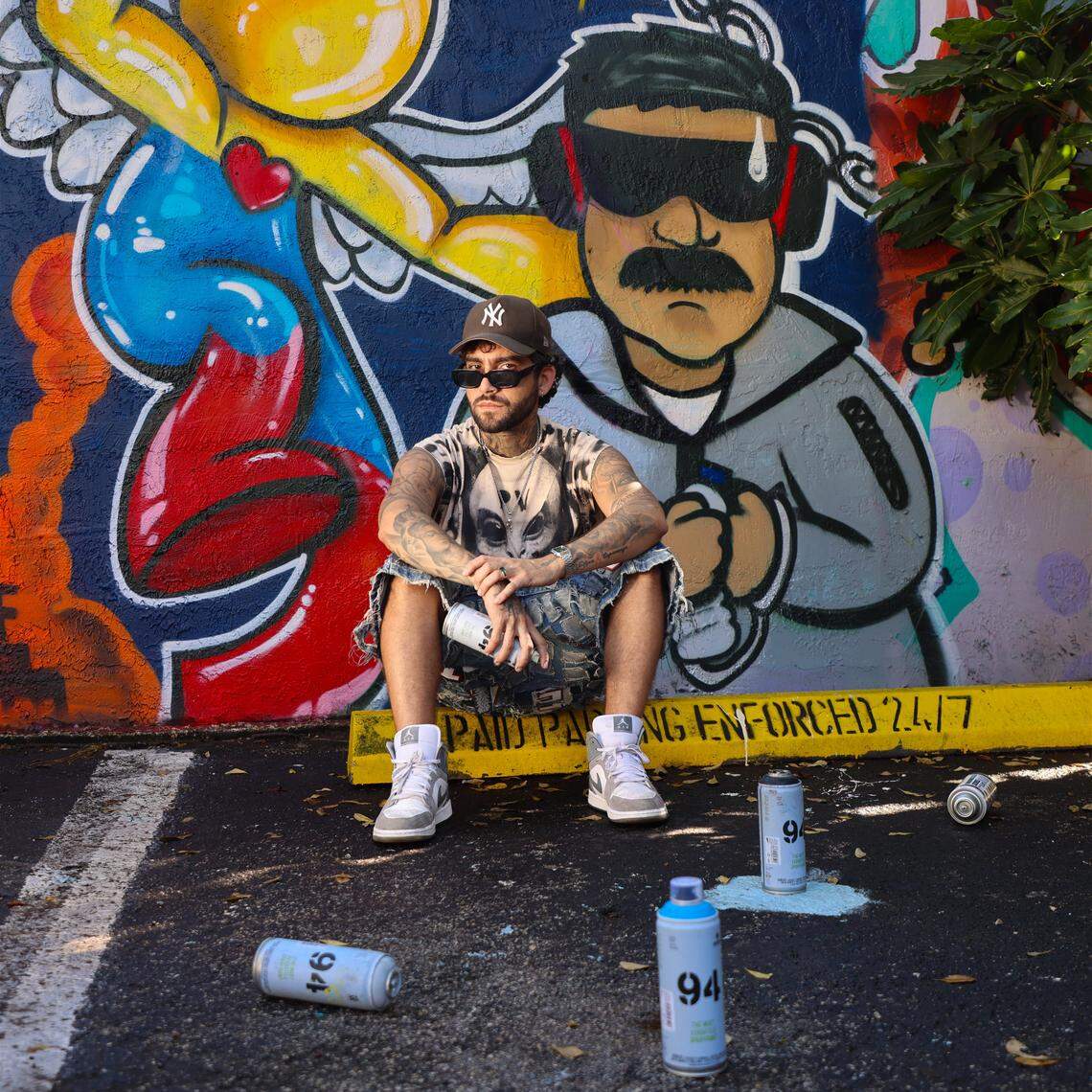 Venezuelan artist Pedro Martín, also known as “Marthi,” painted a mural of Maduro in Wynwood, Miami, based on the photo after his arrest. The artwork was vandalized, and subsequently restored.