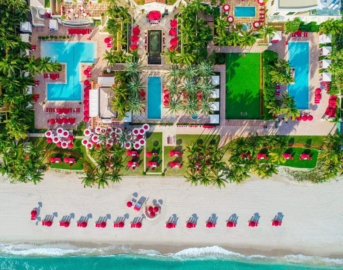 The oceanfront Acqualina Resort in Sunny Isles Beach was just named one of the top luxury hotels in the country by Tripadvisor.