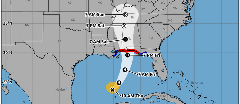 Florida inicia evacuaciones mientras el huracán Isaías, de categoría 1, se fortalece en el Golfo