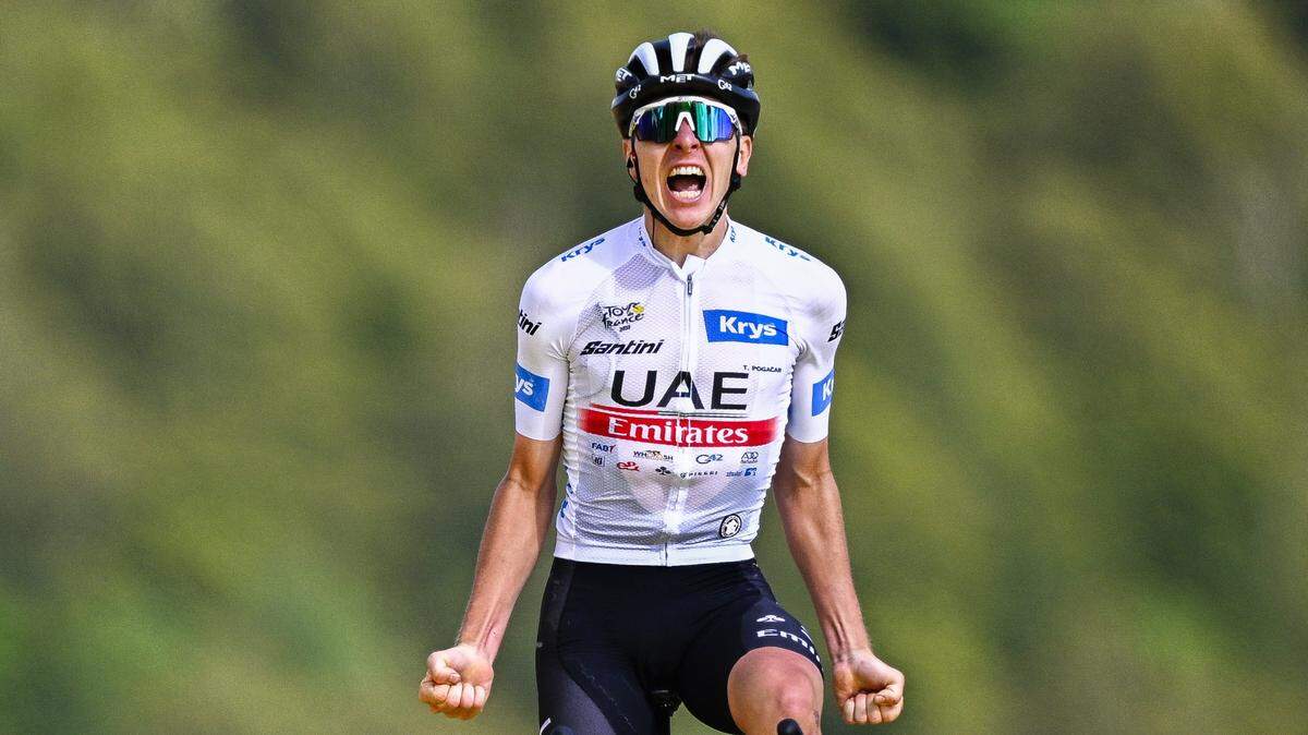 Tadej Pogacar se llevó la 20ma etapa el sábado, pero no le será suficiente para evitar que su rival Jonas Vingegaard gane el Tour de Francia.