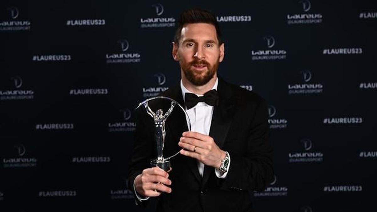 Lionel Messi hizo historia en los premios Laureus. Es la primera vez que un deportista es doblemente recompensado (individualmente y por equipos) desde que comenzaron a entregarse estos galardones en 2000.
