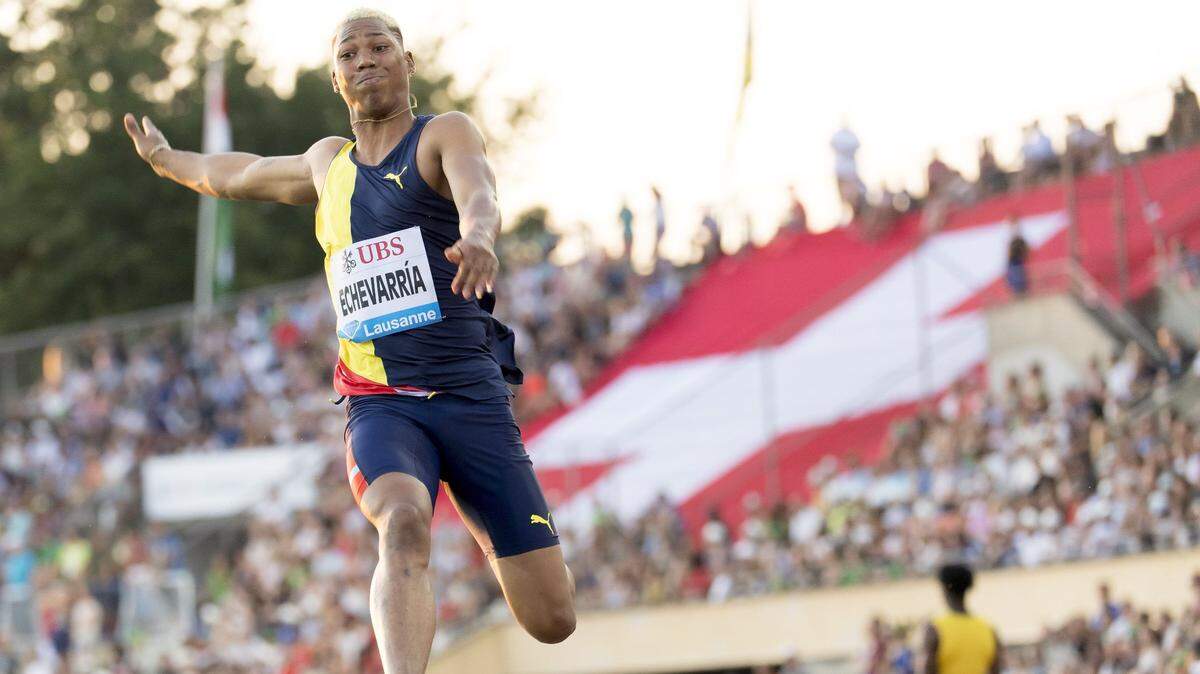 El saltador cubano Juan Miguel Echevarría es uno de los grandes candidatos de la delegación cubana para ganar una medalla de oro en los Juegos Panamericanos Lima 2019.