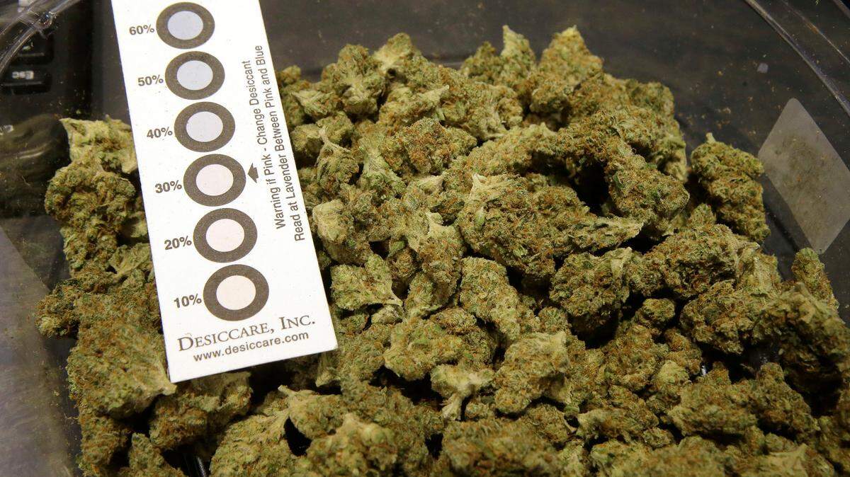 Marihuana en un dispensario en Northampton, Massachusetts. Foto de archivo.