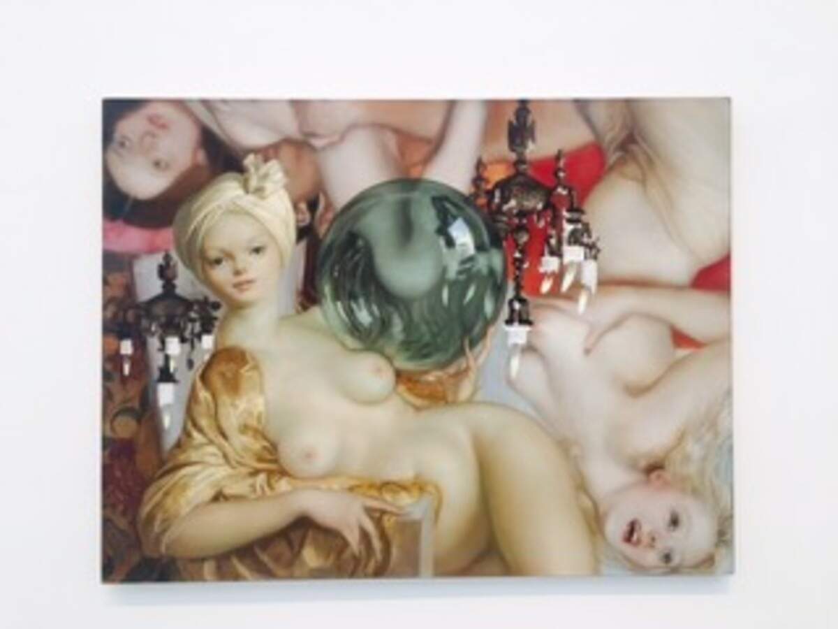 “Fortune Teller”, obra del artista John Currin.&nbsp;