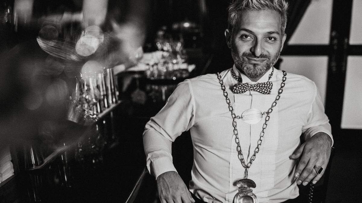 José Bracamonte, sommelier y artista.