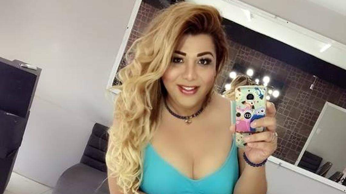 Karla Grijalva, mujer transgénero a quien le impidieron participar en un concurso de belleza.