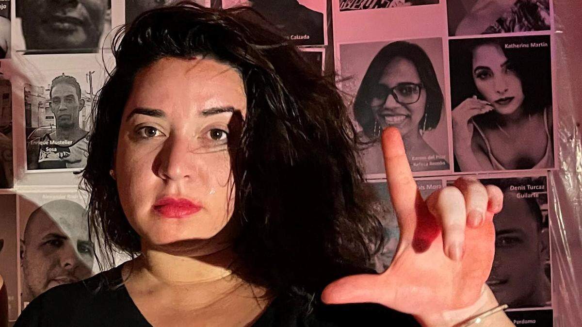 Letty Carmona actúa y dirige ‘Llanto de patria’.