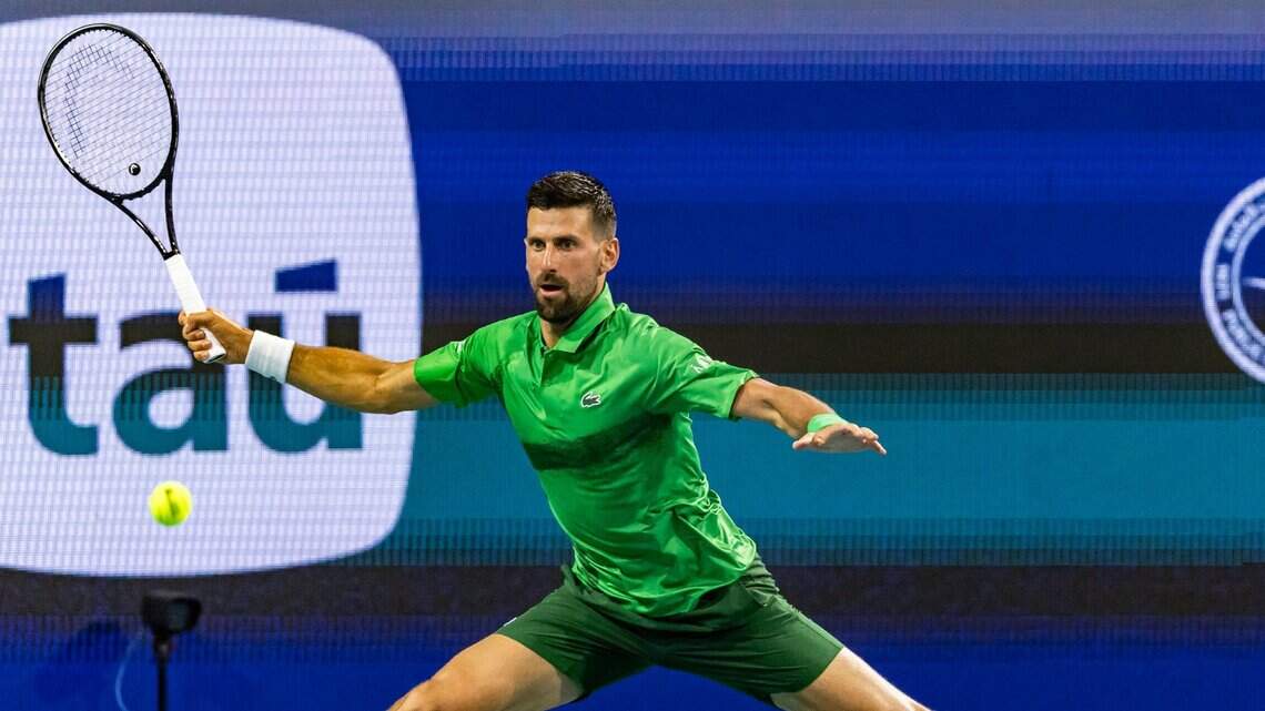Argentino Cerúndolo tumba a otro sembrado y Dkojovic  aplasta a su rival en un Miami Open pasado por agua