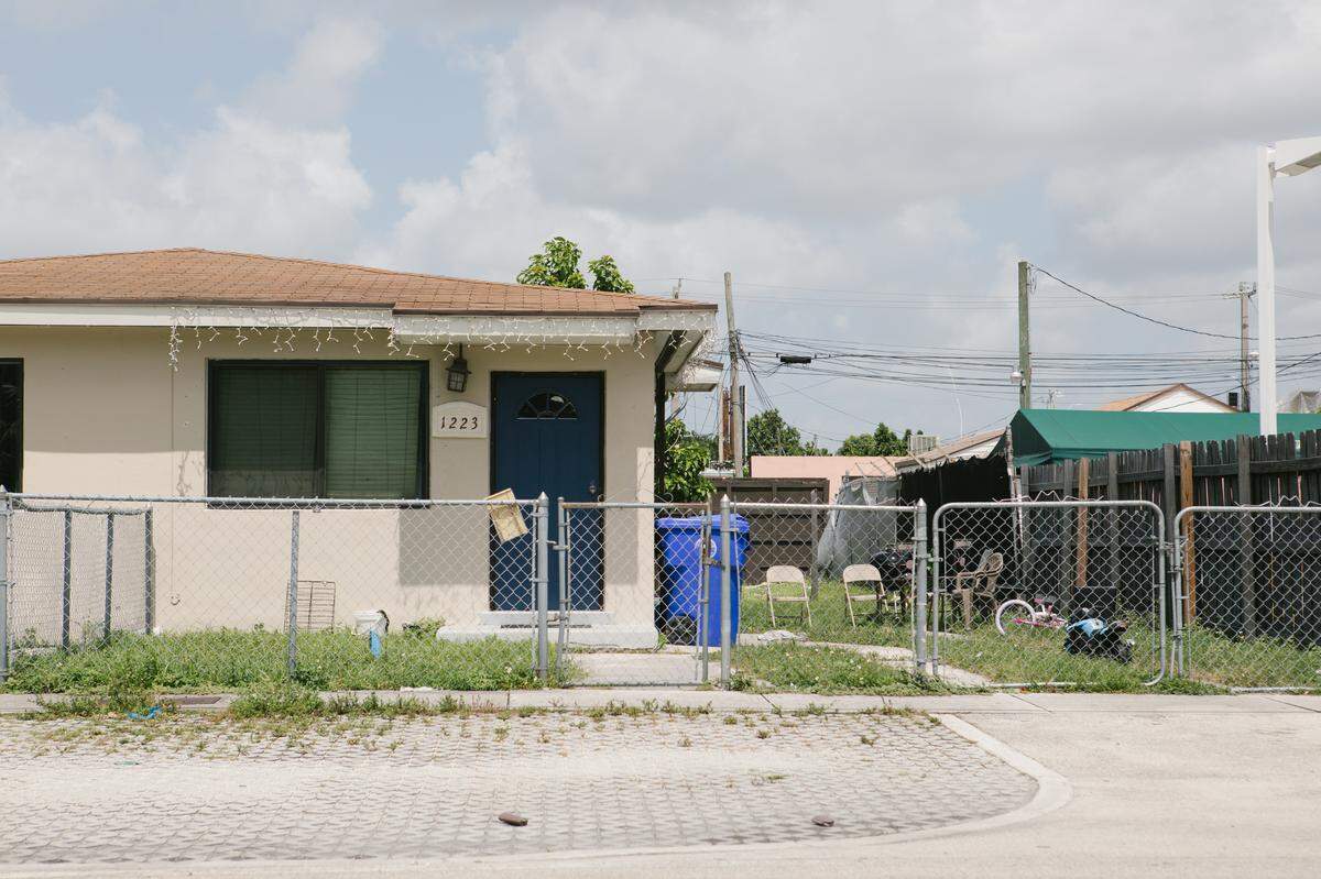 A Haydee Nataly Alcántara y su familia le robaron mientras vivían en esta casa de Miami en noviembre de 2014. Las autoridades nunca identificaron a los ladrones.