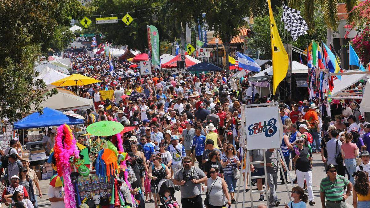 You won’t be able to party like this for Calle Ocho 2020. But in October, the party will be streaming directly into your house.