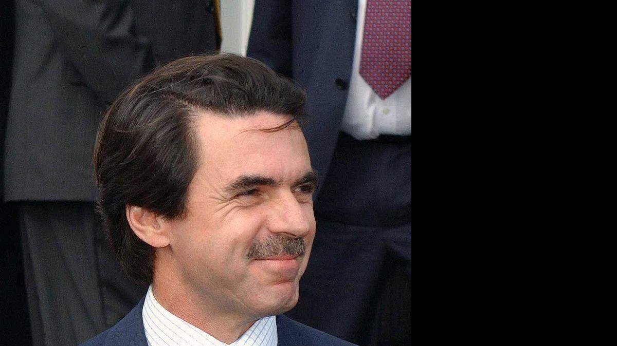 "Jose Maria Aznar". Licensed under Public Domain via Wikimedia Commons 