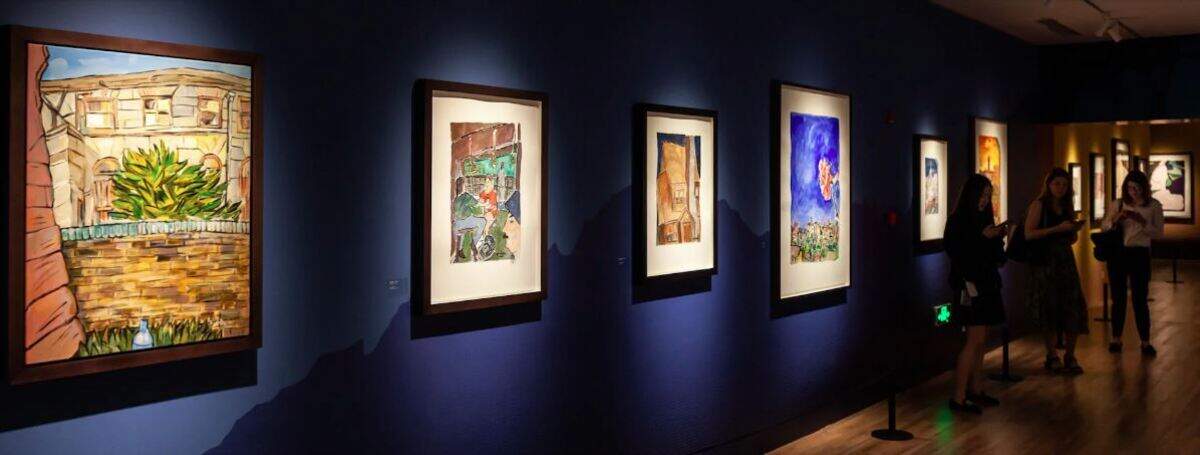 Exposición “Retrospectrum: Bob Dylan”&nbsp; en el Frost Art Museum.
