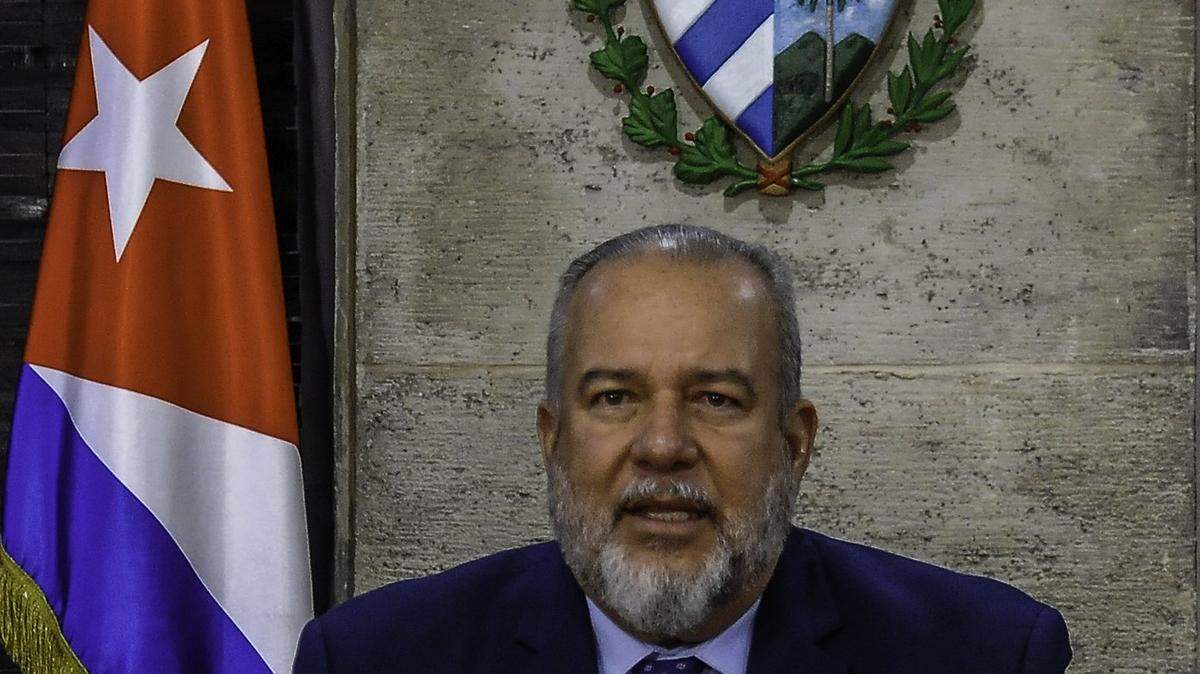 Manuel Marrero durante su intervención en la reunión del Consejo Intergubernamental Euroasiático, en Nesvizh, República de Belarús.