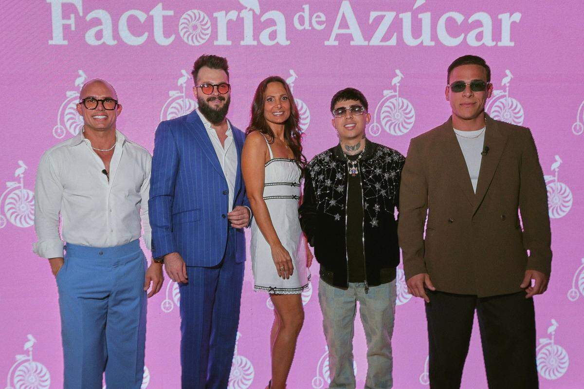 Rasiel Reyes, Carlos Cruz, Charissa Davidovici, Wescol y Angel Sanchez