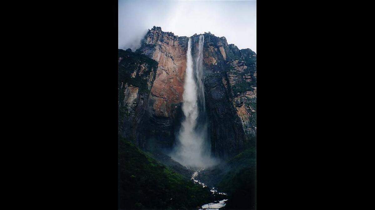 El Salto Ángel, un prodigio natural en Venezuela.