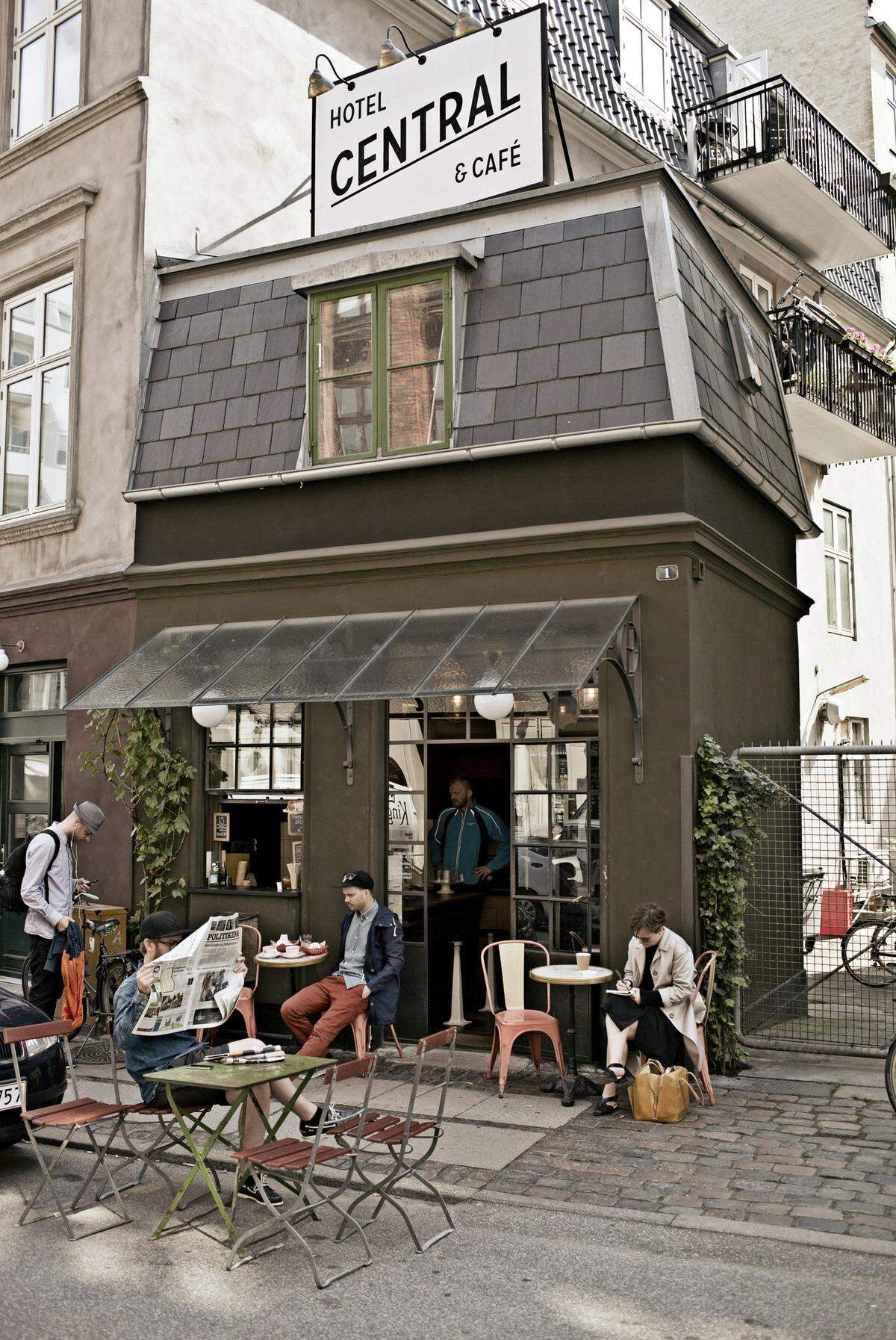 El Hotel Central & Café de Copenhague (Dinamarca) tiene una sola habitación de 12 metros cuadrados.