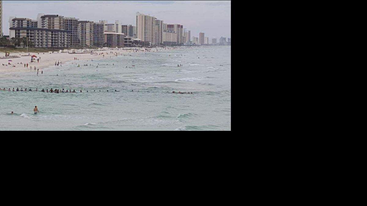 El suceso se produjo el fin de semana pasado en una playa de Panama City, en el extremo noreste de Florida.