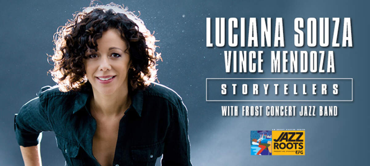 Luciana Souza & Vince Mendoza: Cuentacuentos en el Adrienne Arsht Center.