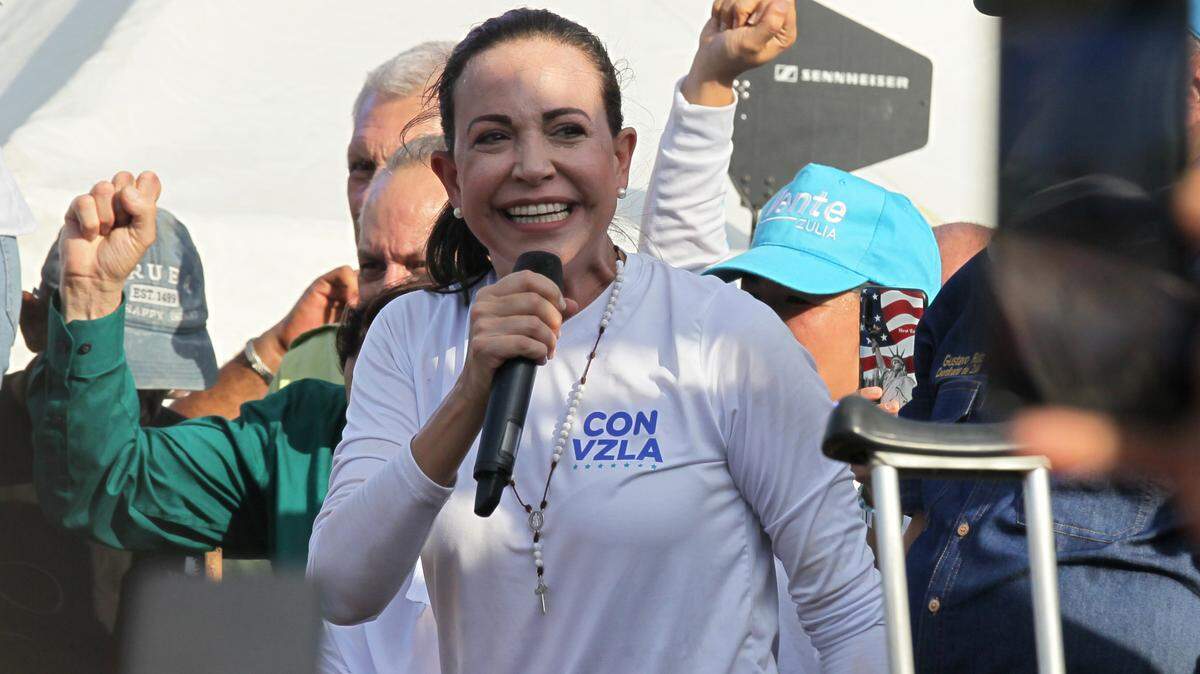Venezuelan opposition leader María Corina Machado