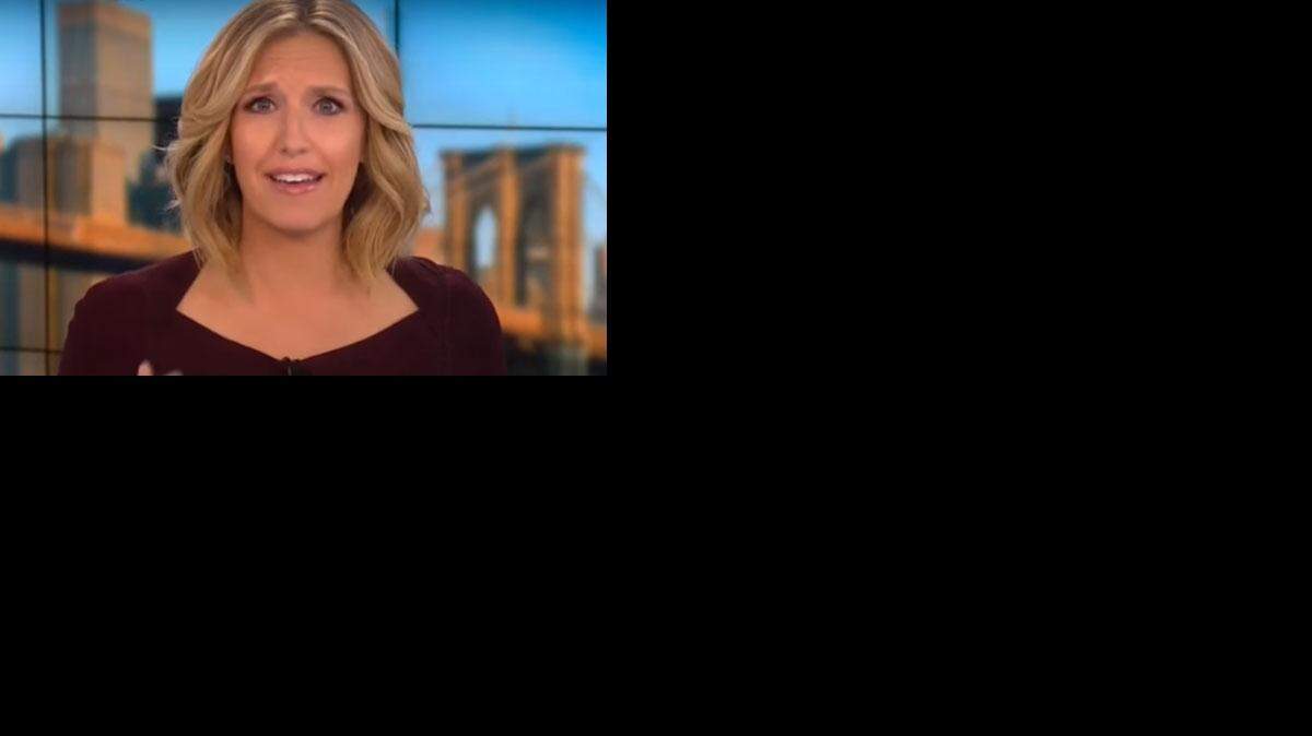 La presentadora de CNN, Poppy Harlow, se desmayó durante el noticiero en vivo.