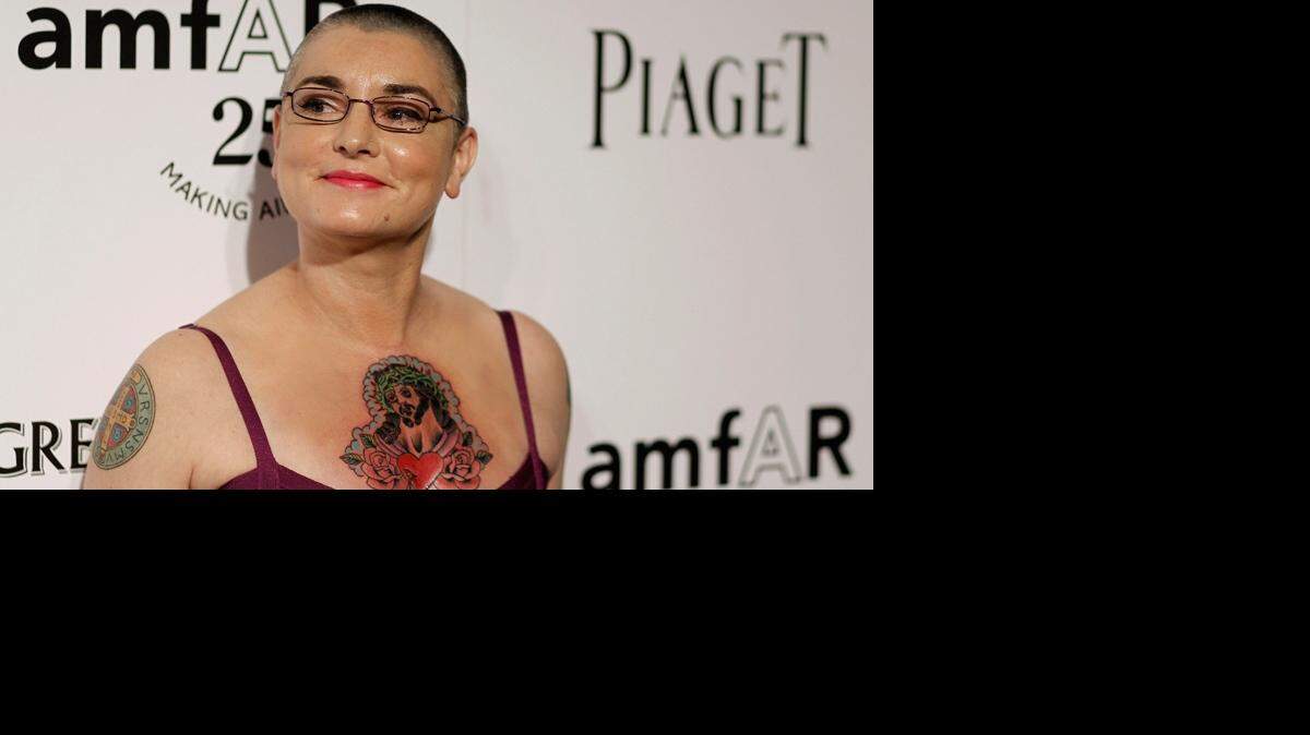 Sinead O'Connor en una foto de archivo.