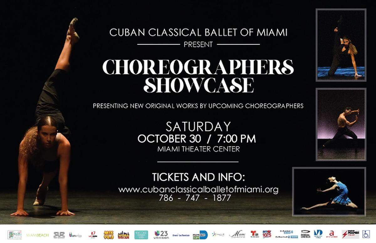 Póster promocional de “Choreographers Showcase”
