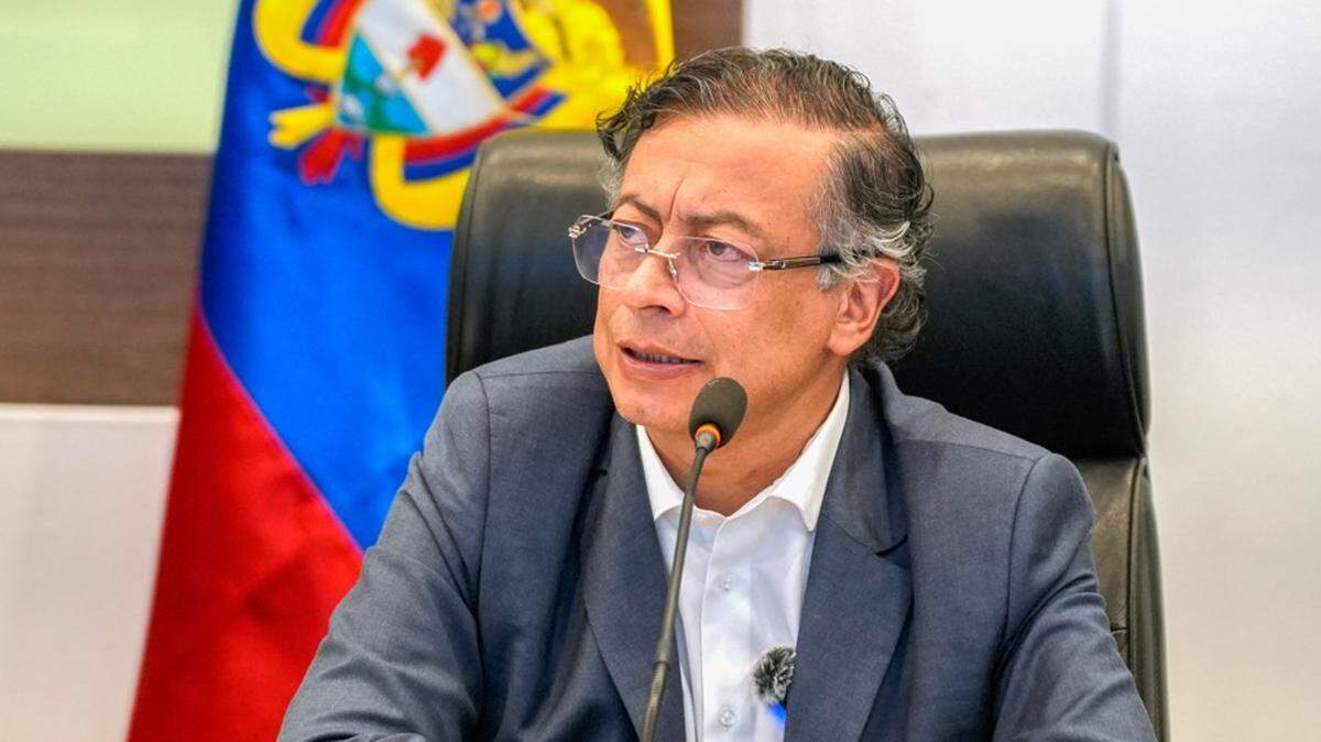 El presidente colombiano Gustavo Petro.