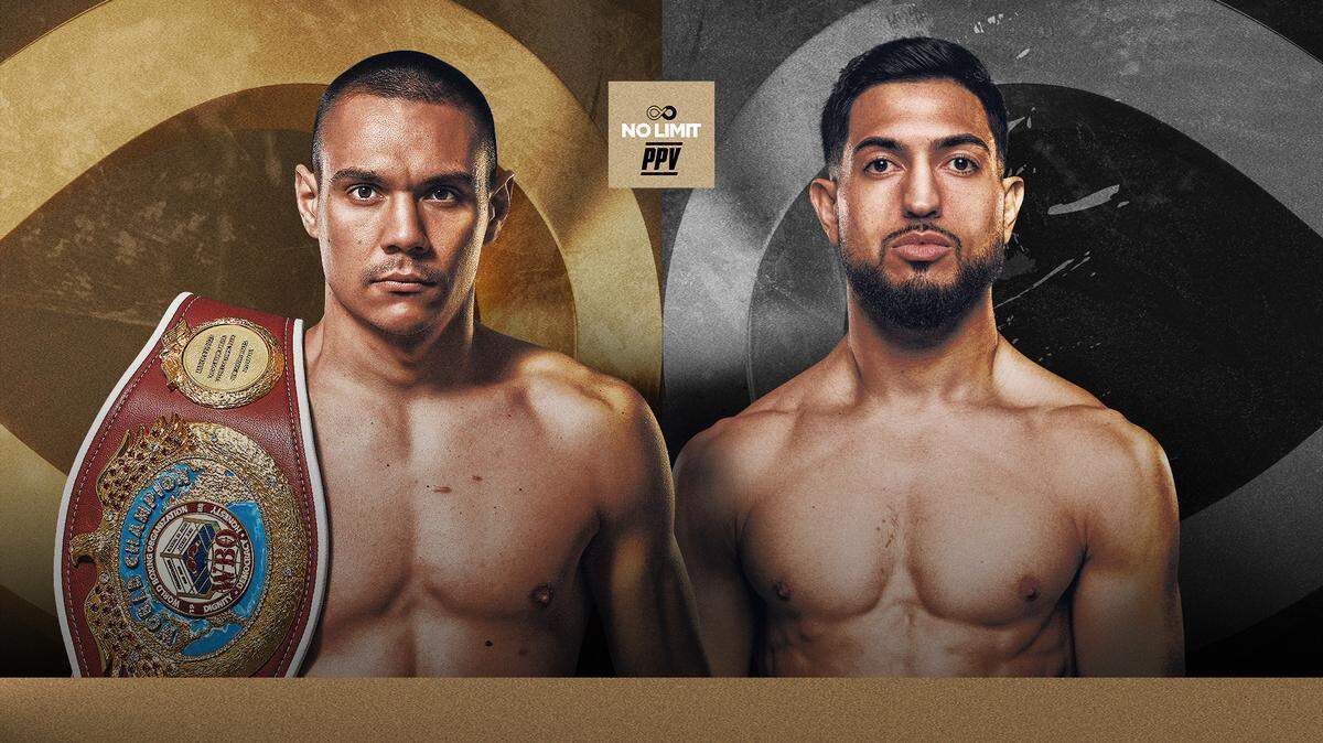 Quién sabe cuál será el próximo paso de Jermell Charlo. Pero Brian Marino Mendoza (der.) no se quedará con los brazos cruzados y el próximo 14 de octubre intentará arrebatarle la faja al campeón regular Tim Tszyu en su propia casa.