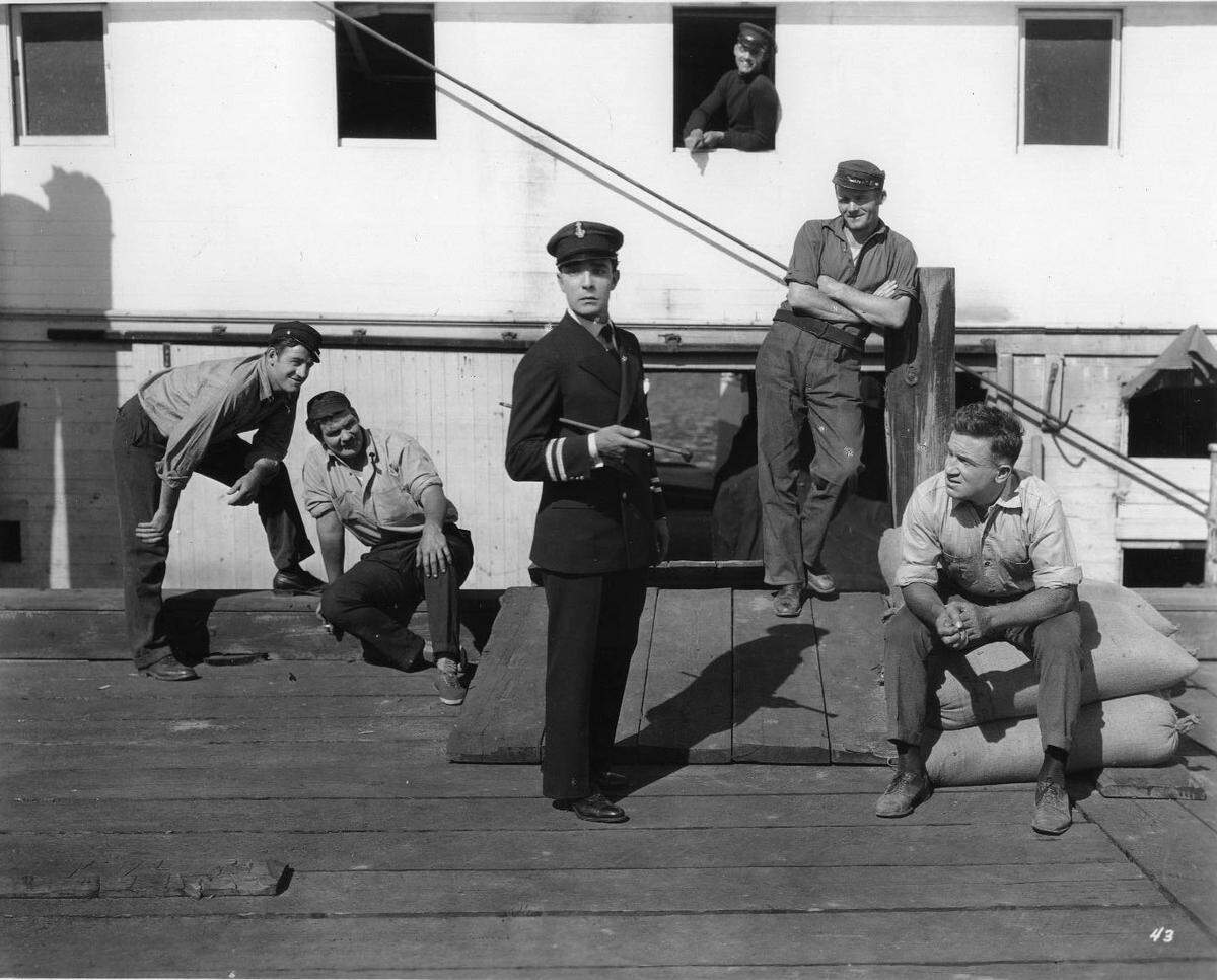 ‘Steamboat Bill, Jr.’ (1928) dirigida y protagonizada por Buster Keaton en el Coral Gables Art Cinema.