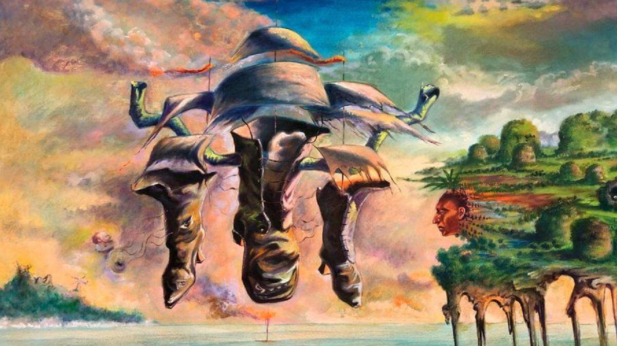 La obra del artista cubano, Omar Corrales Mora, titulada “La mano hispana vino de España” se exhibirá en La Mano Hispana en Milander Center, en Hialeah, a partir del 30 de septiembre.