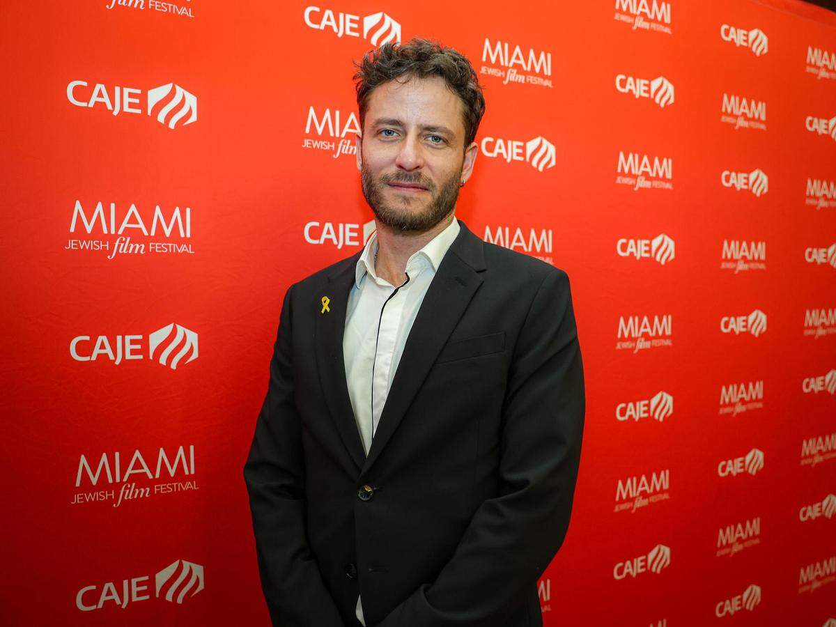 El actor israelí&nbsp;Michael Aloni en el Festival de Cine Judío de Miami 2025.&nbsp;