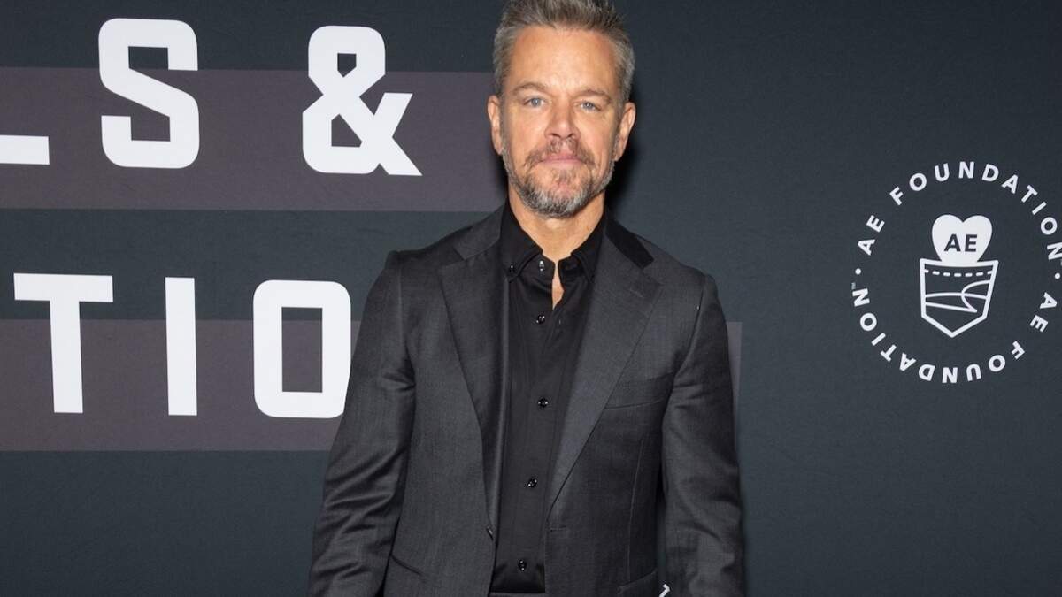 Matt Damon llega a la celebración “Revels And Revelations” de Bring Change to Mind en el Fort Mason Center for Arts & Culture el 27 de abril de 2026, en San Francisco, California. Miikka Skaffari / Getty Images