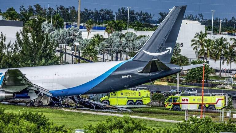 Retrasos y cancelaciones aumentan en el Aeropuerto de Miami tras accidente de avión de carga