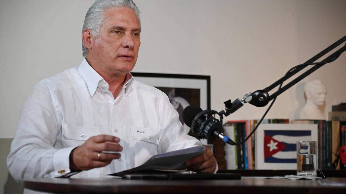 Imagen de archivo. El gobernante cubano Miguel Díaz-Canel reconoció que el país atraviesa “un momento complicado” al recibir la visita de un funcionario ruso a La Habana.